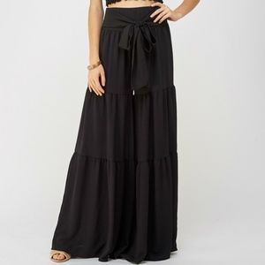 Last 1‼️ Black Tiered Palazzo Pants